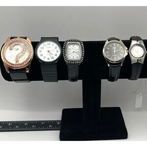 Women's Fashion Watch Bundle - 5 Watches including Casio-Q&Q-Kristine-Armitron